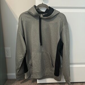 Nike Gray and Black Hoodie
